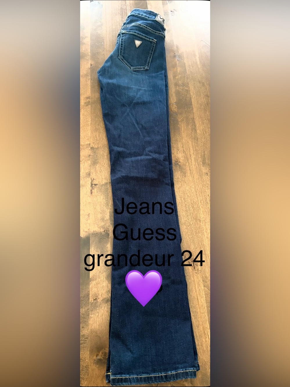 Guess women’s Skinny Jeans in Dark Blue Wash